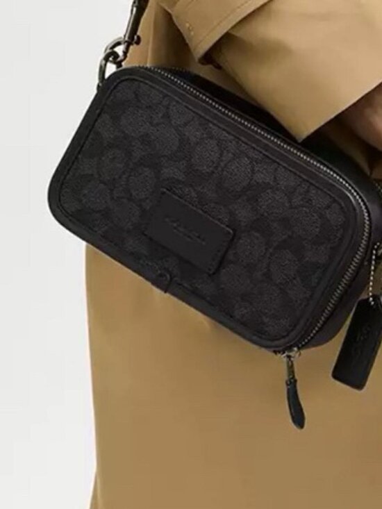 Coach Other - NWT Coach Wyatt Men's Crossbody Bag Signature Canvas CW365 — Unisex